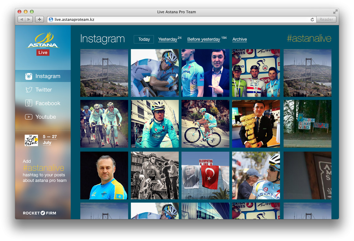 The instagram photos related to  Astana Pro Team